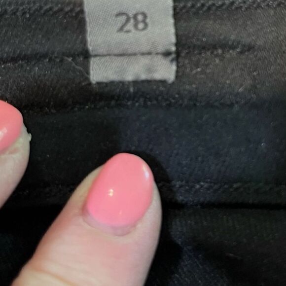 CITIZENS OF HUMANITY Avedon Ultra Skinny Ankle Jeans Black Women’s Size 28 - Picture 7 of 9